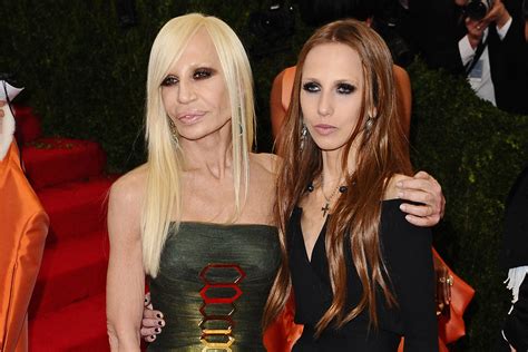 donatella versace and daughter|donatella versace children.